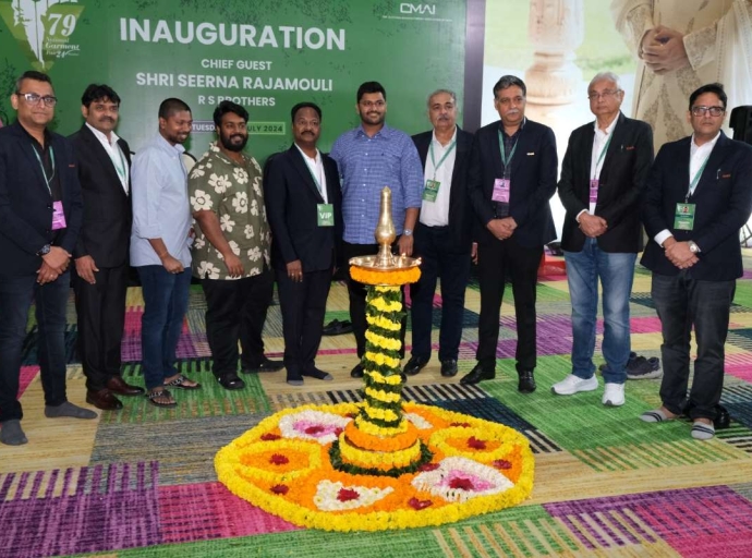 CMAI's 79th National Garment Fair inaugurated by Seerna Rajamouli